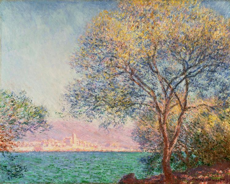 Antibes in the Morning by Claude Monet
