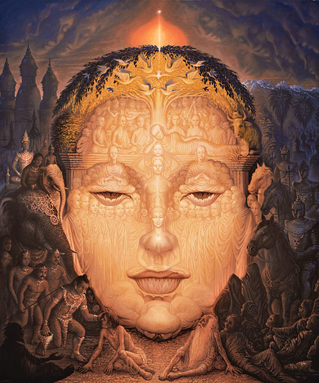 Buddha by Octavio Ocampo