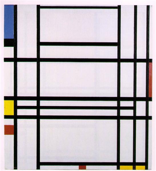 Composition No.10 by Piet Mondrian