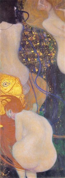 Goldfish by Gustav Klimt