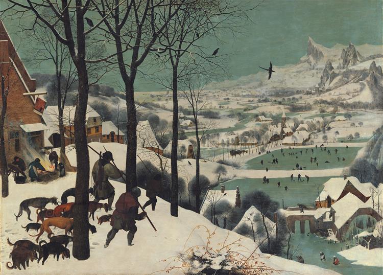 Hunters in the Snow by Pieter Bruegel the Elder