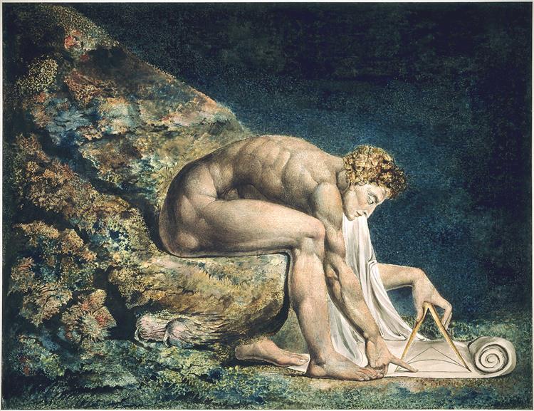 Isaac Newton by William Blake