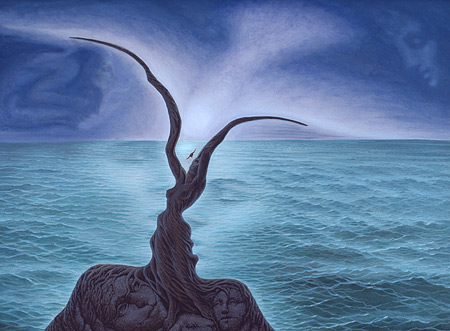 Kiss of the Sea by Octavio Ocampo