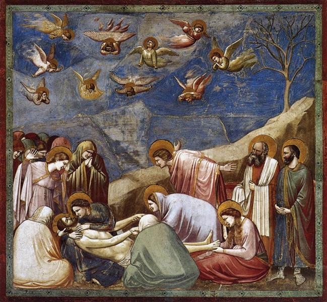Lamentation (The Mourning of Christ) by Giotto