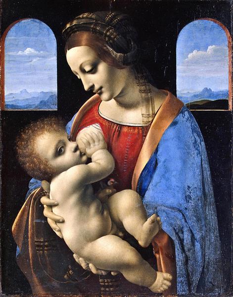 Madonna Litta (Madonna and the Child) by Leonardo da Vinci