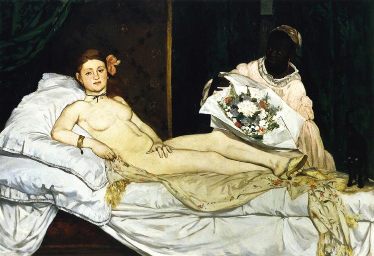Olympia by Edouard Manet
