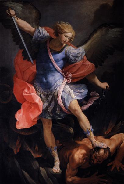 The Archangel Michael defeating Satan by Guido Reni
