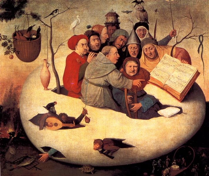 The Concert in the Egg by Hieronymus Bosch