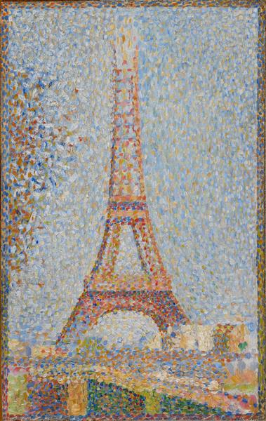 The Eiffel Tower by Georges Seurat