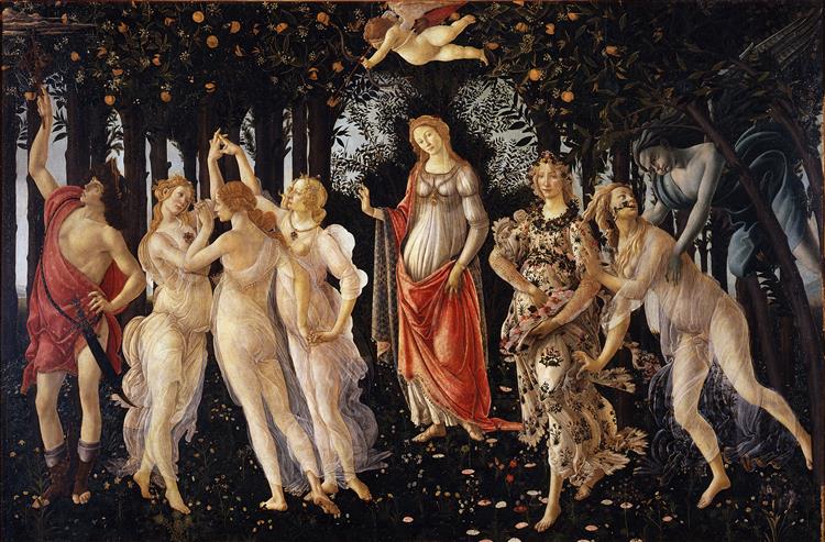 The Spring by Sandro Botticelli