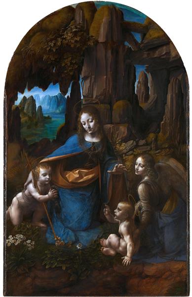 The Virgin of the Rocks by Leonardo da Vinci