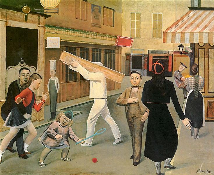 The street by Balthus