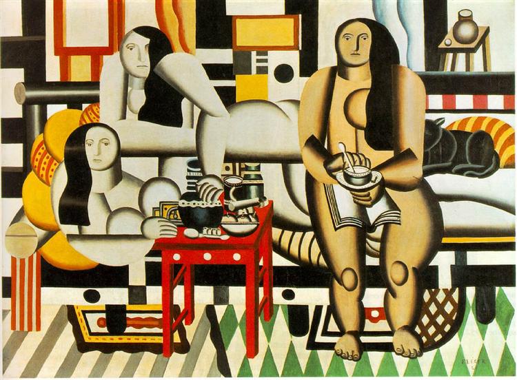 Three Women by Fernand Leger